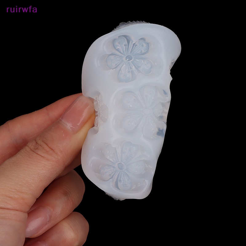 1 Khuôn Silicon Làm Bánh Kẹo diy Hình Hoa Anh Đào mini ruirwfa Mới