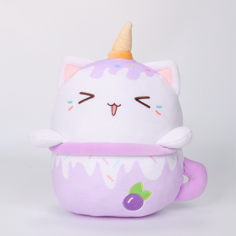 Thú Nhồi Bông Hình Mèo / axolotl / corgi / Trà Sữa / Gấu Trúc Hoạt Hình Đáng Yêu Cho Bé