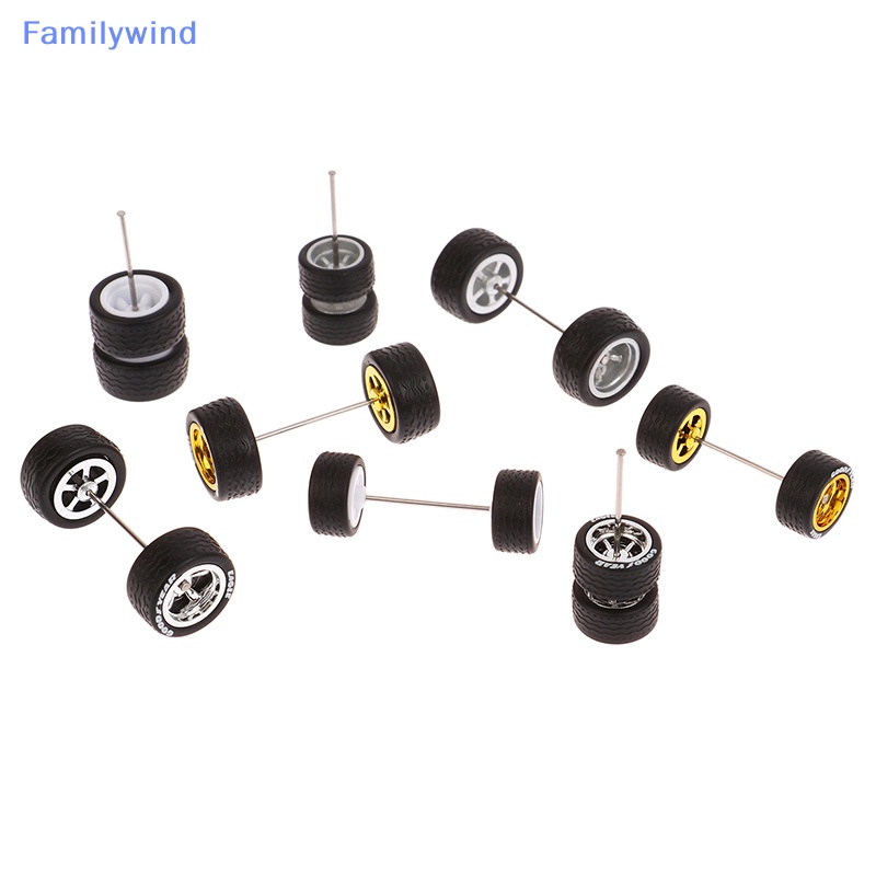 1 Bộ Bánh Xe Hơi Bằng Hợp Kim 10.8 / 12.8mm 1 / 64 Màu Bạc Có Thể Tháo Rời bsc-a Chuyên Dụng