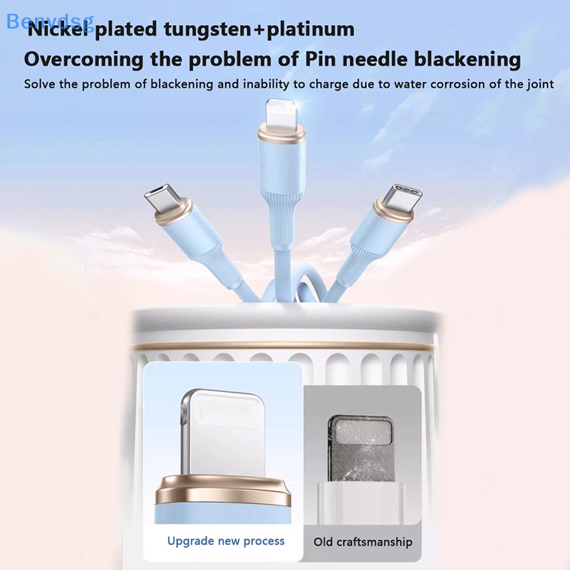 Dây Cáp Sạc Nhanh benvdsg > pd 100w Cho macbook pro ipad pad pro xiaomi redmi samsung huawei