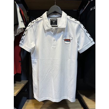 Áo Thun Polo Ông Địa Trắng_Đ03