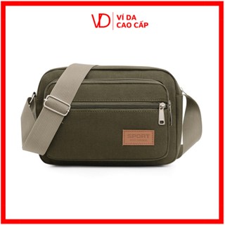 Túi đeo chéo nam vải phong cách cá tính thời trang, túi chéo nam nữ unisex tiện dụng 10190 [VD Luxury_Ví Da Cao Cấp]