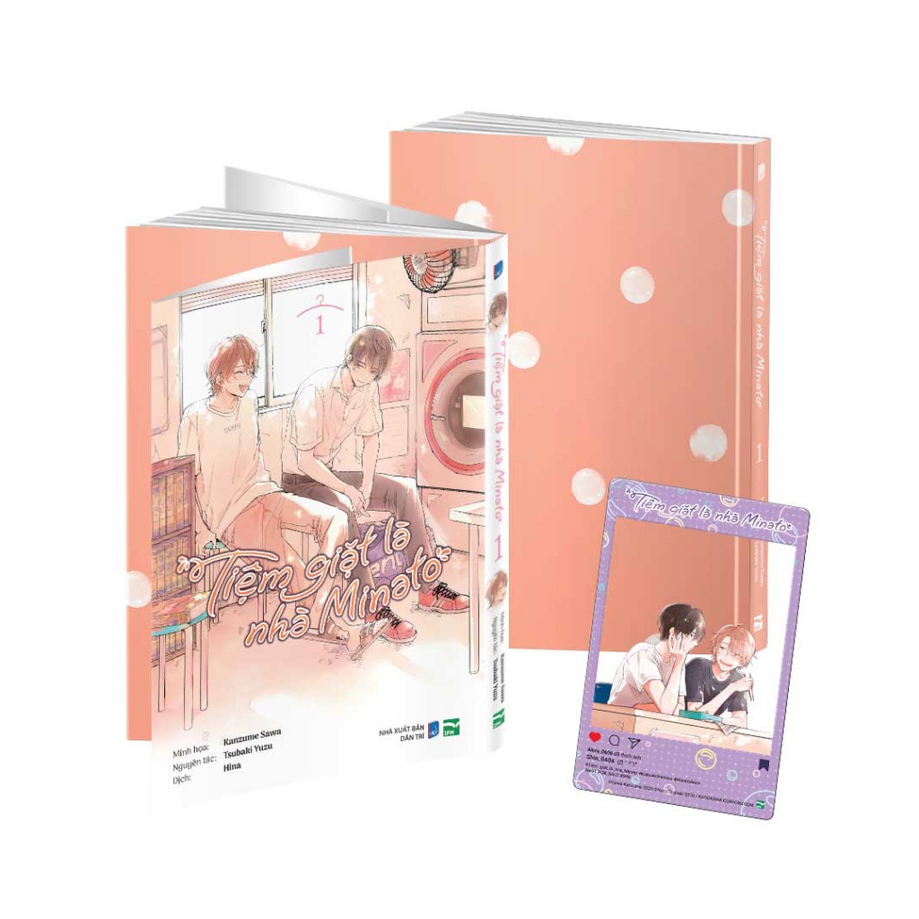 Sách Tiệm Giặt Là Nhà Minato - 1 - IPM - Bản Quyền