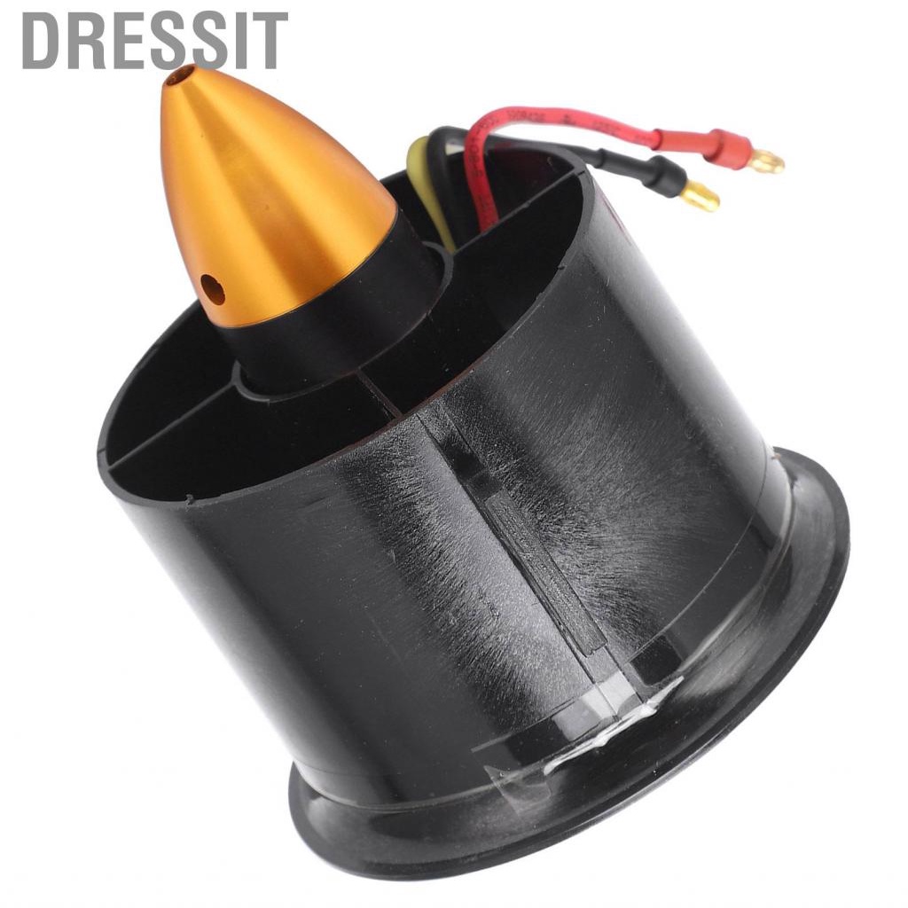 Dressit 70mm EDF Set 6 Blades Ducted Fan For RC Airplane Sports
