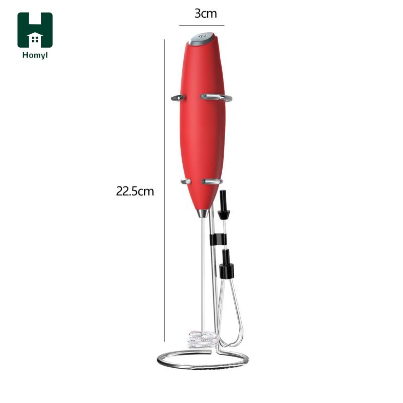Homyl Máy Đánh Trứng Pha Cà Phê cappuccino Cầm Tay Đơn Giản Dễ Sử Dụng