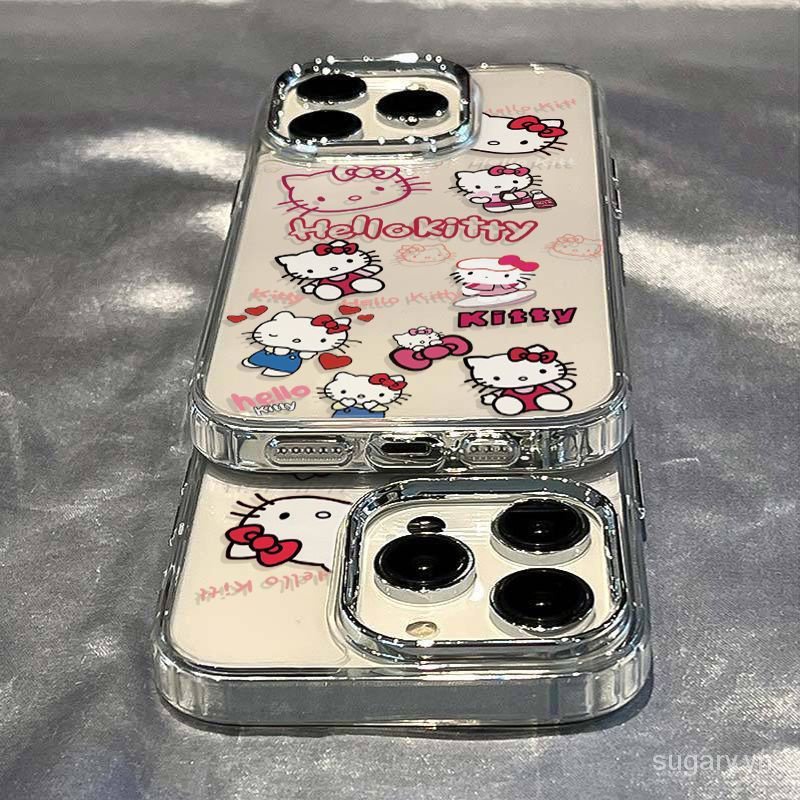 Hoạt Hình Ốp Điện Thoại hello kitty Cho iphone 15Promax 14promax max 13Promax 12Promax 11Promax xr x Xsmax 7plus 8plus 15plus 14plus