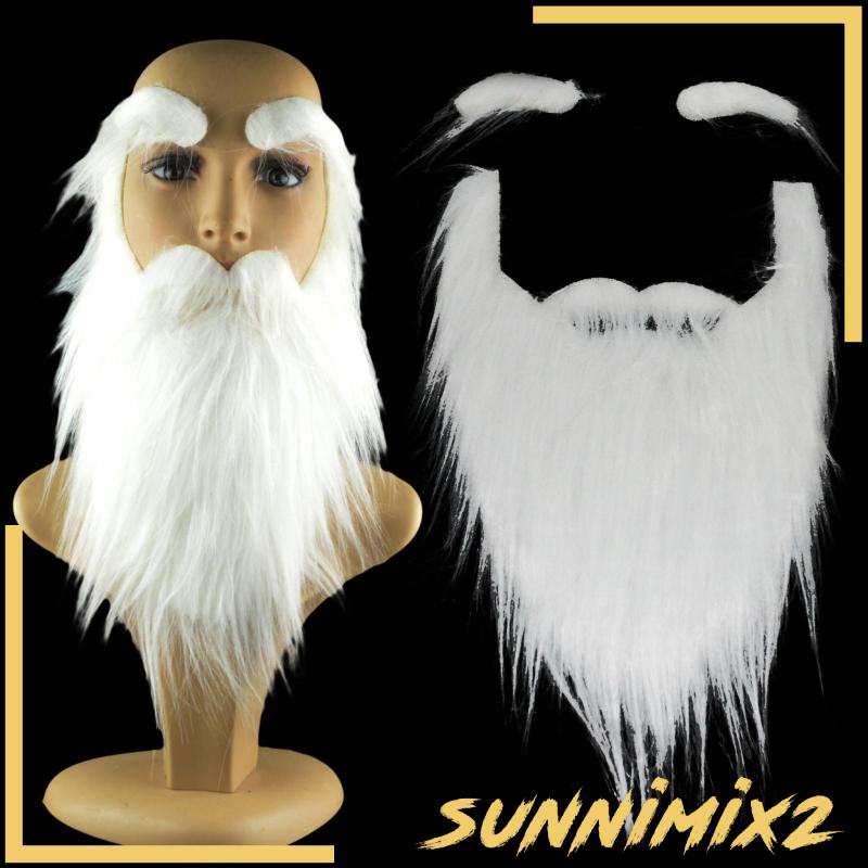 Râu Giả Hóa Trang Ông Già Noel Vui Nhộn Cho Người Lớn Dịp Giáng Sinh