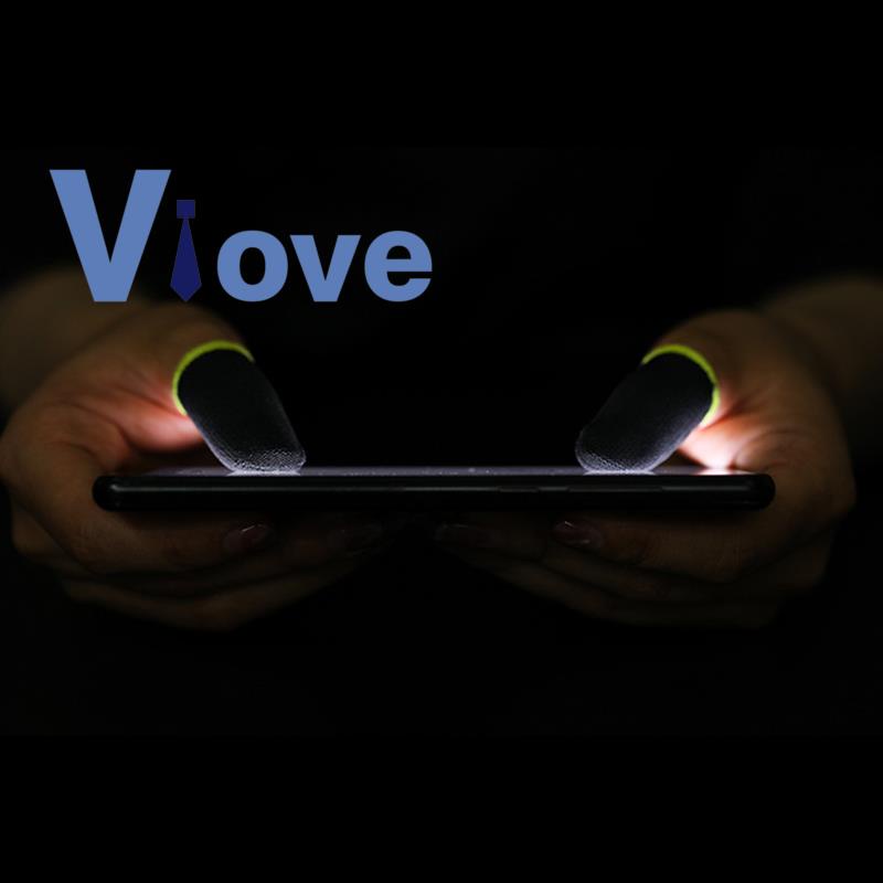 Chasoedivine.vn # 18-pin Bọc Ngón Tay Bằng Sợi carbon Màu Đen Và Vàng Để Chơi Game pubg mobile