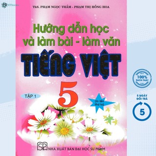Sách - hướng dẫn học và làm bài làm văn tiếng việt 5 tập 1