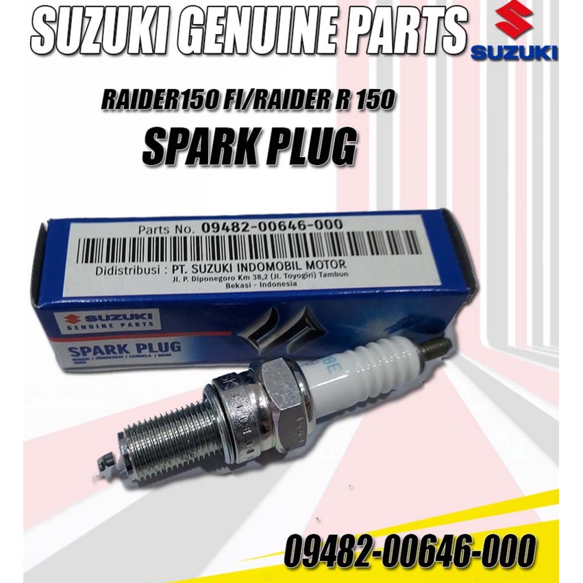 Bugi - Satria FI, Raider FI, GSX R150, GSX S150, Bandit 150 - 09482-00646-000 - TRÙM TEM XE