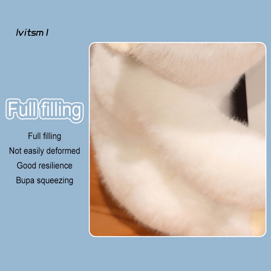 Gấu Bắc Cực Nhồi Bông Mềm Mại Dễ Thương Trang Trí Nhà Cửa Sinh Nhật Trẻ Em Và Nam Ái