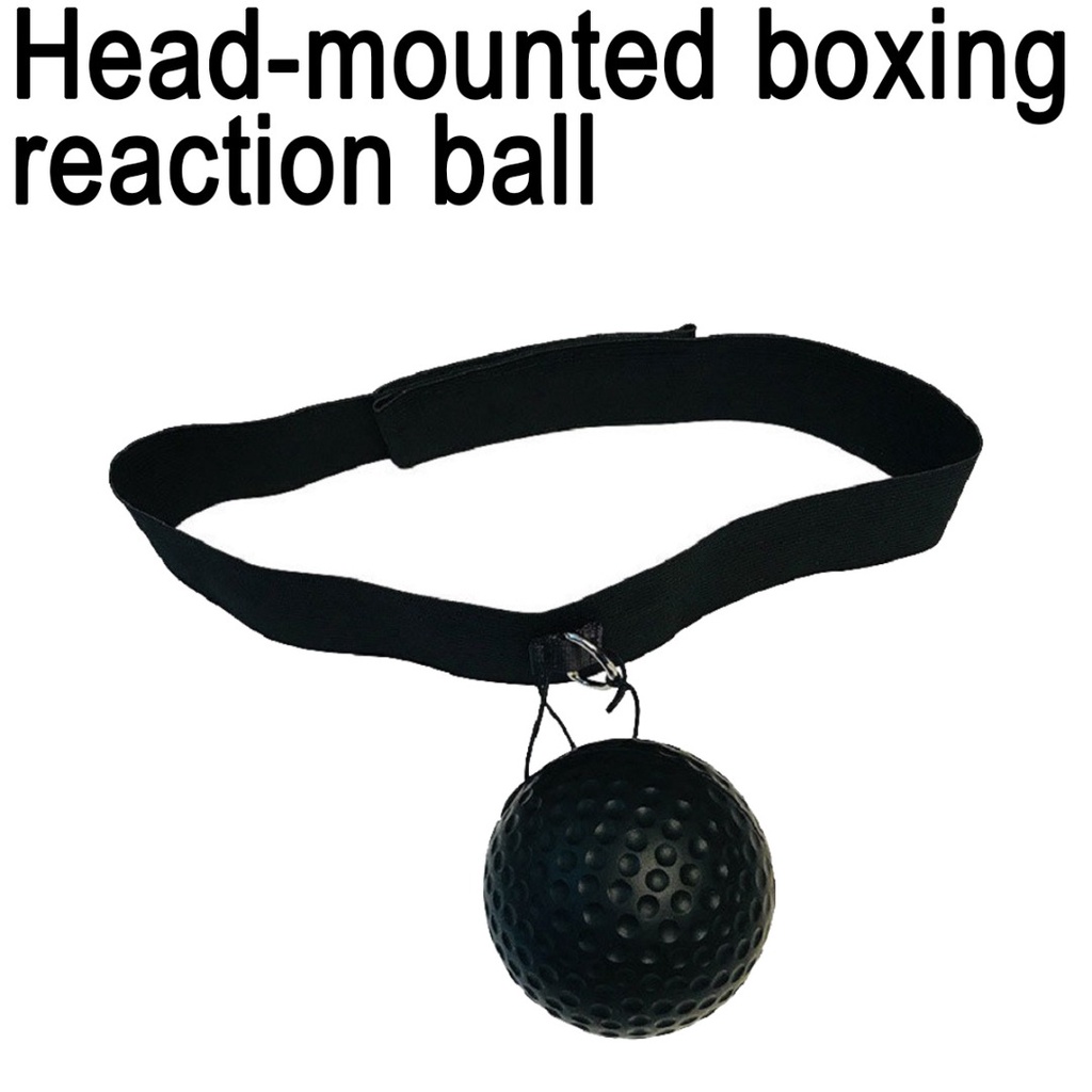 Speed Reflex Fight Ball Head Band MMA Boxing Training Punch Boxer Box Exercise