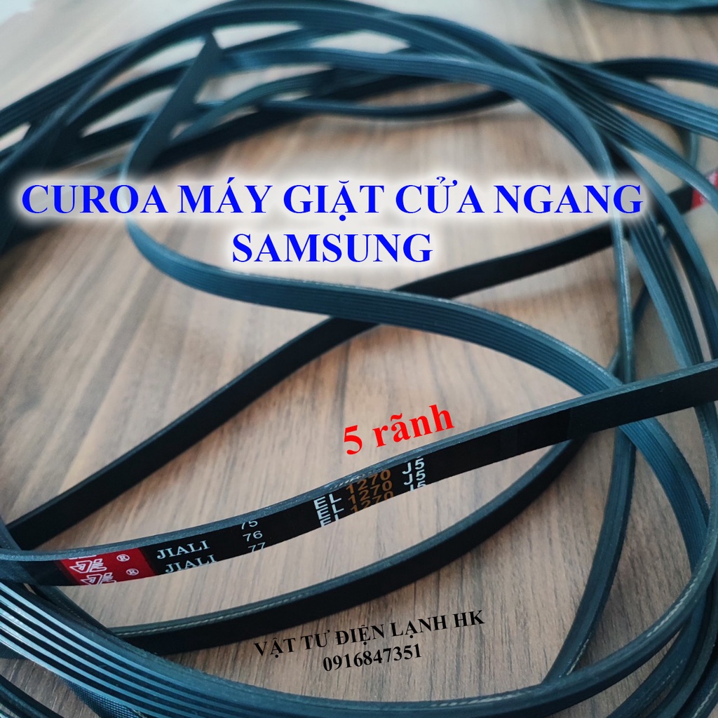 Dây curoa máy giặt samsung 1270 J5 (5 rãnh) hàng Xịn