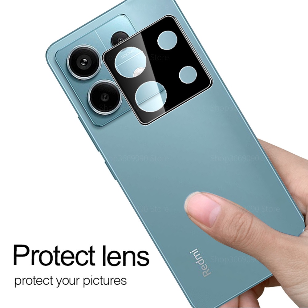 Kính Cường Lực 3d hd Bảo Vệ camera Cho redmi note 13 12 pro plus 12pro + 12 Turbo 13pro + note12pro note13pro note12 4g 5g