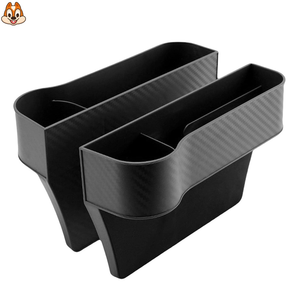 Khoảng Cách Ghế Ô Tô | Túi Da pu Đựng Cốc Nước Gắn Phía Trước Ghế Ngồi Xe Hơi Giá Đỡ | Hộp Đựng Vật Dụng Đa Năng Gắn Khe Hở Ghế Ngồi Xe Hơi jp4 ydeamy jp4