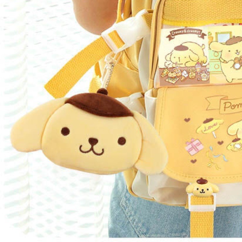 Sanrio Balo Đi Học Cỡ Lớn Họa Tiết Hoạt Hình kuromi