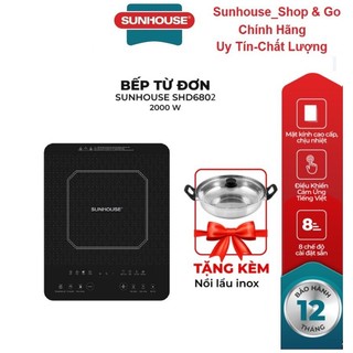 Bếp điện từ đơn sunhouse shd6802_hàng chính hãng