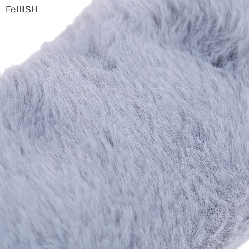 1 X Túi Đựng Bút Chì / Đồ Trang Điểm Phủ Lông Xù Dễ Thương 439br