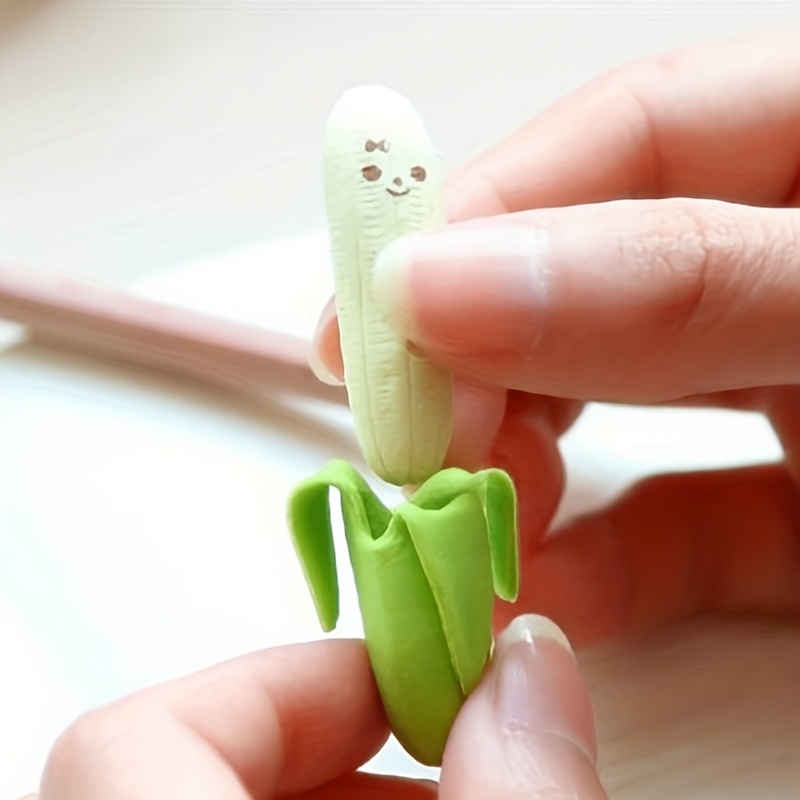 Cục tẩy sáng tạo sinh viên Cục tẩy hình trái cây Cục tẩy chuối Học sinh Văn phòng phẩm