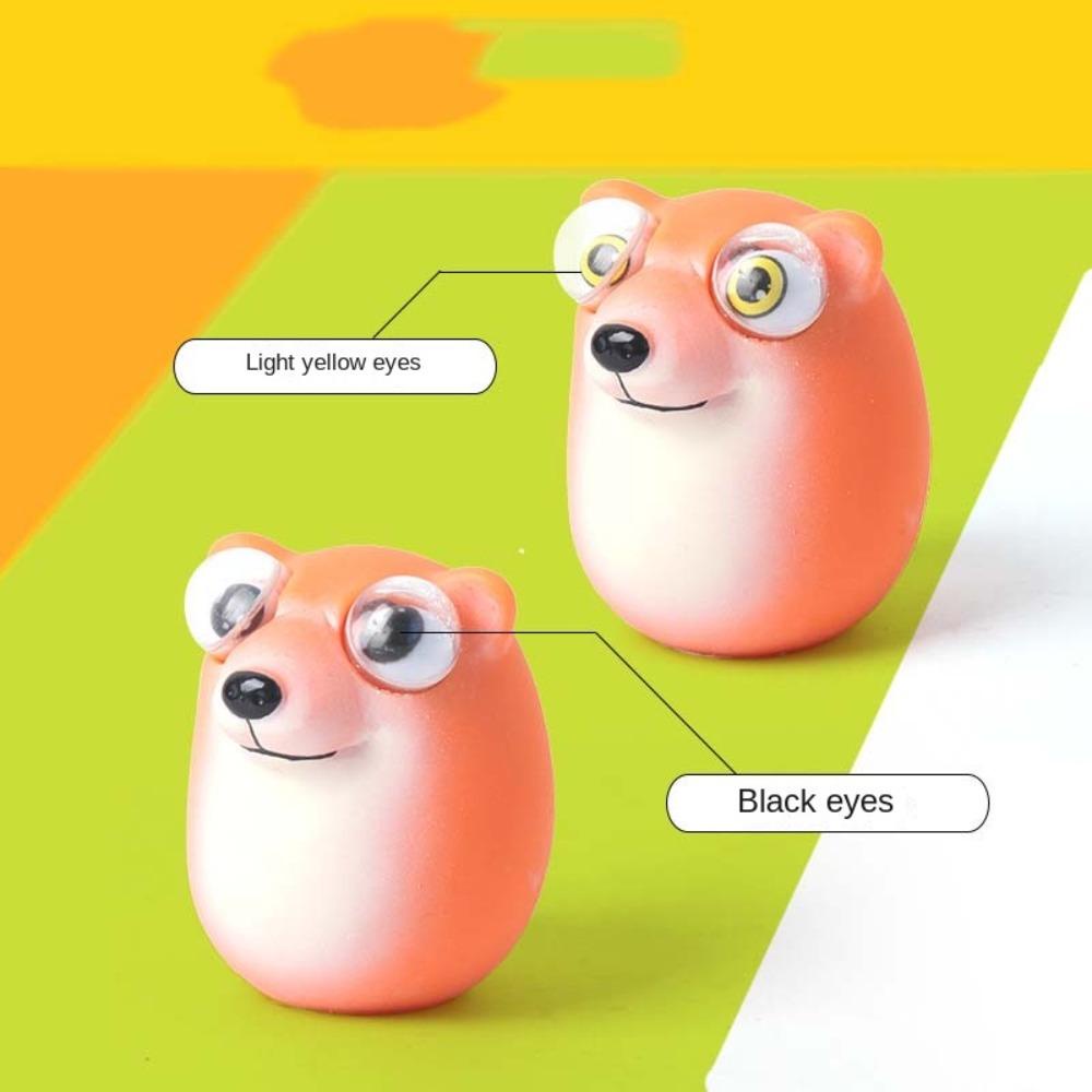 Shanrong Đồ Chơi Nắn Bóp Đàn Hồi Giảm Stress Hình Chú Chó shiba