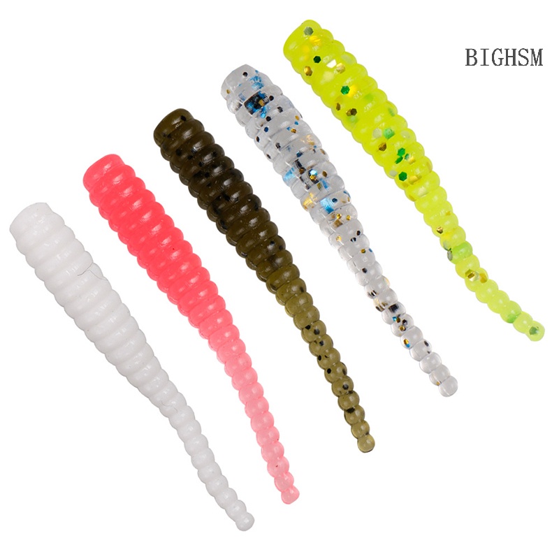 Bighsm Set 10 Mồi Giả Nhử Cá Mềm 35mm 0.3g Chất Lượng Cao Tiện Dụng