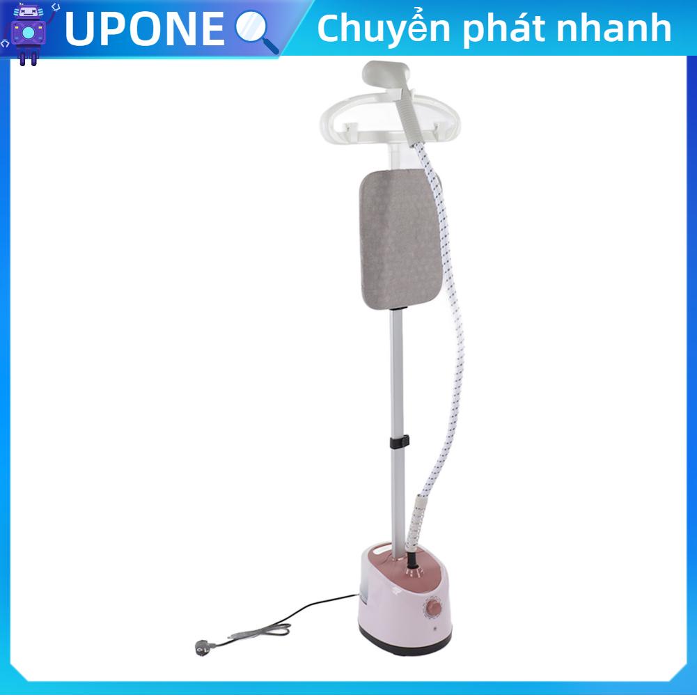 UPONE Bàn ủi hơi nước đứng vải có móc treo màu hồng 2000W EU Plug 220V may mặc mạnh mẽ cho gia đình