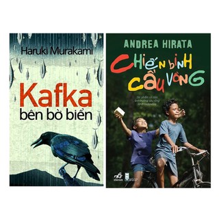 Sách - combo 2q kafka bên bờ biển + chiến binh cầu vồng