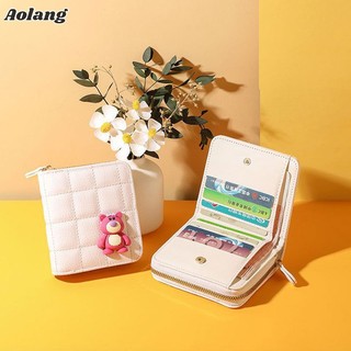 Ví Đựng Thẻ aolang mini Đơn Giản Cổ Điển ins Kích Thước Nhỏ Và Tinh Tế Cho Học Sinh