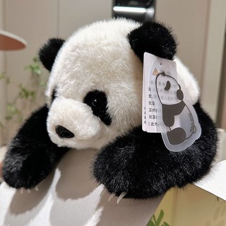 Order💯 nổi tiếng búp bê gấu trúc khổng lồ đồ chơi sang trọng gấu trúc bông hoa dễ thương búp bê búp bê vải siêu/30cm