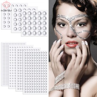 Sticker dán mặt đá giả kim cương pha lê trang trí nội thất mới