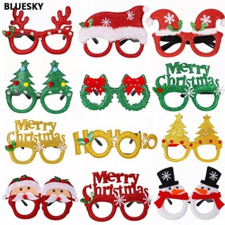 Kính Noel, Kính Giáng Sinh, Gọng Kính Phong Cách Giáng Sinh Noel Dễ Thương Cute