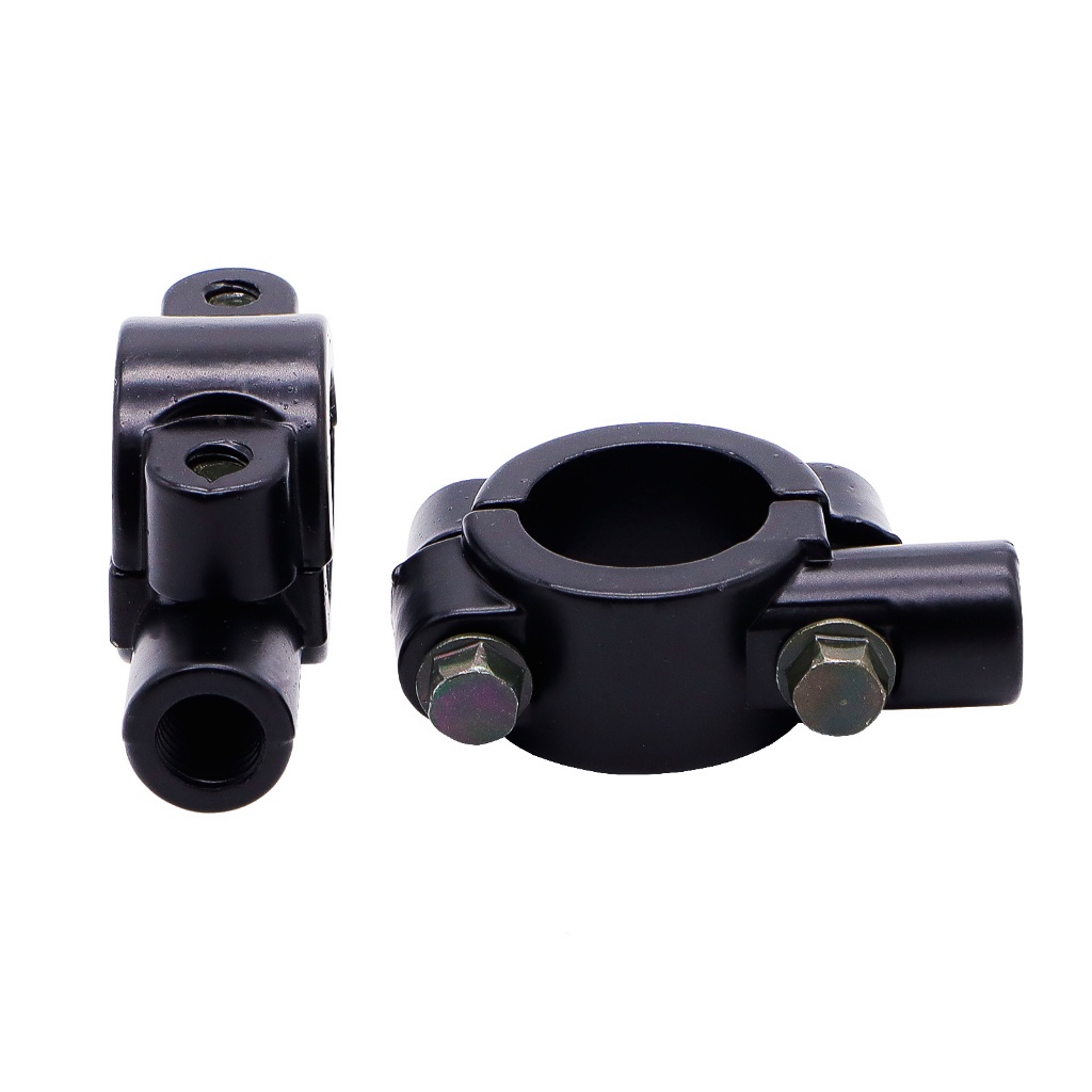 1 Bộ Giá Đỡ Gương Chiếu Hậu Bằng Nhôm Kích Thước 8mm 10mm Chuyên Dụng Cho Xe Máy / scooter atv