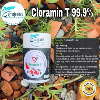Cloramin T ,ngừa nấm mang hiệu quả cho cá
