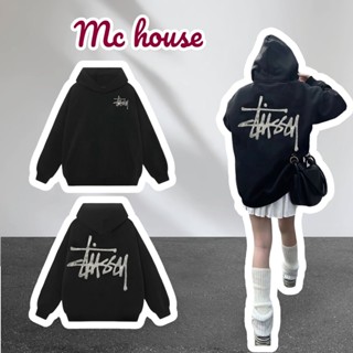 Áo Hoodie Nam Nữ Stu..ssy Chất Vải Nỉ Bông Họa Tiết Nhũ Kim Tuyến Siêu Nét dày dặn cực kỳ ấm áp