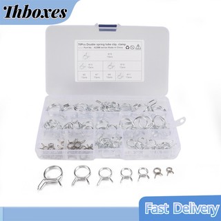 Set 70 kẹp ống dẫn nhiên liệu THBOXES lò xo tự động kích thước 5- 18
