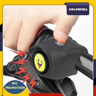 Còi điện tử cảnh báo 120db gắn tay lái xe đạp nhiều màu sắcl01.vn