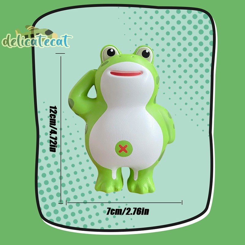 Đồ Chơi Nắn Bóp Đàn Hồi Giảm Stress Hình Chú Ếch Hoạt Hình