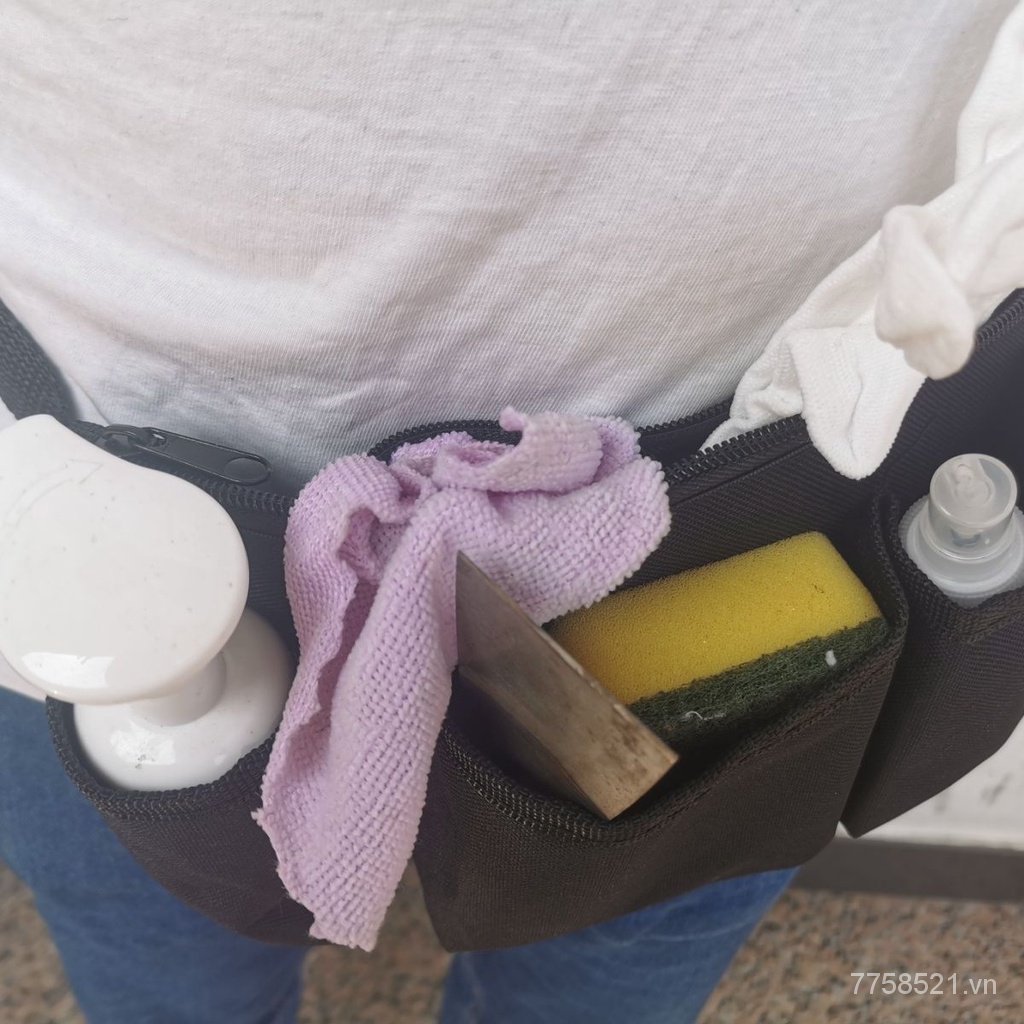 Túi Đeo Hông Đựng Dụng Cụ Làm Sạch Khách Sạn Cho Nam Nữ