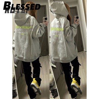 Blessed ÁoKhoác hoodie áo khoác nữ zip hoodie Thời trang Thanh lịch comfortable WWY2391EMY 49Z231204