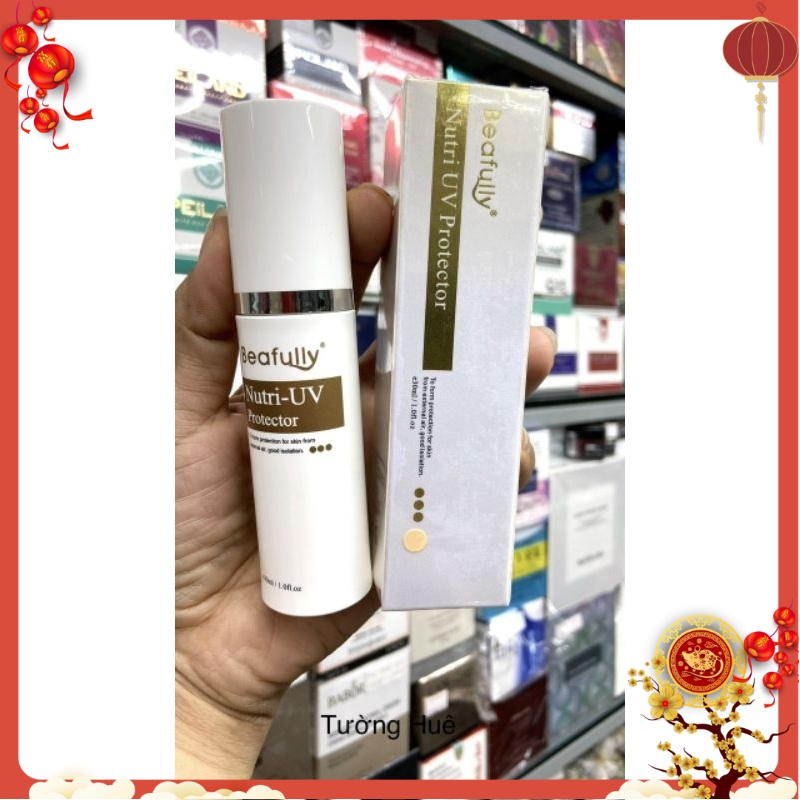 Kem chống nắng Beafully UV protector nhập khẩu chính hãng,đánh bay lão hóa,trả lại thanh xuân,nám xạm tan biến.
