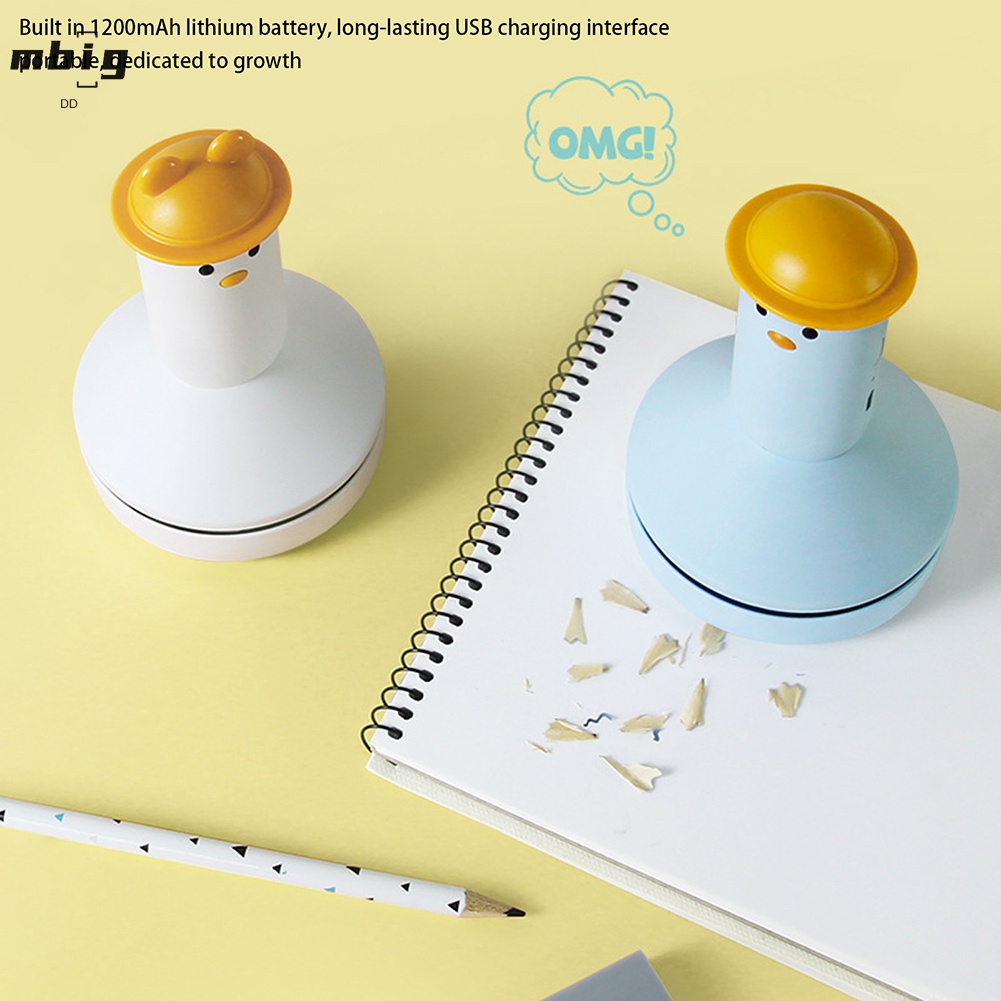 Máy Hút Bụi Để Bàn Bằng Cao Su Hình Hoạt Hình Đa Năng