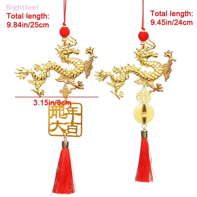 Dây Treo Trang Trí Năm Mới 2024 Hình Rồng Phong Cách Trung Hoa Mới