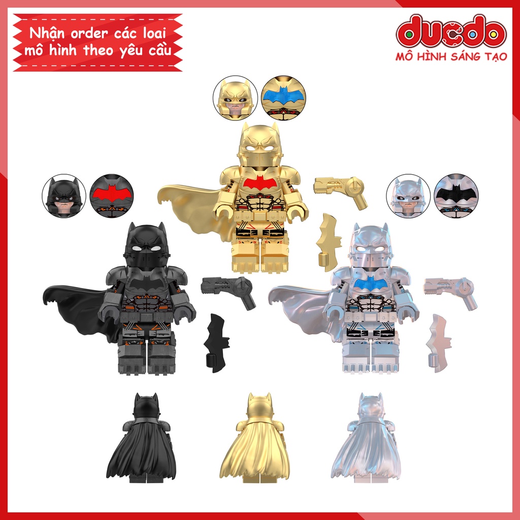 Minifigures nhân vật DC Comic Batman tuyệt đẹp - Đồ chơi Lắp ghép Xếp hình Mini Mô hình LE04 LE05 LE06