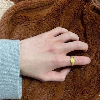 Nhẫn Đồng Hồ Mạ Vàng Cho Cặp Đôi