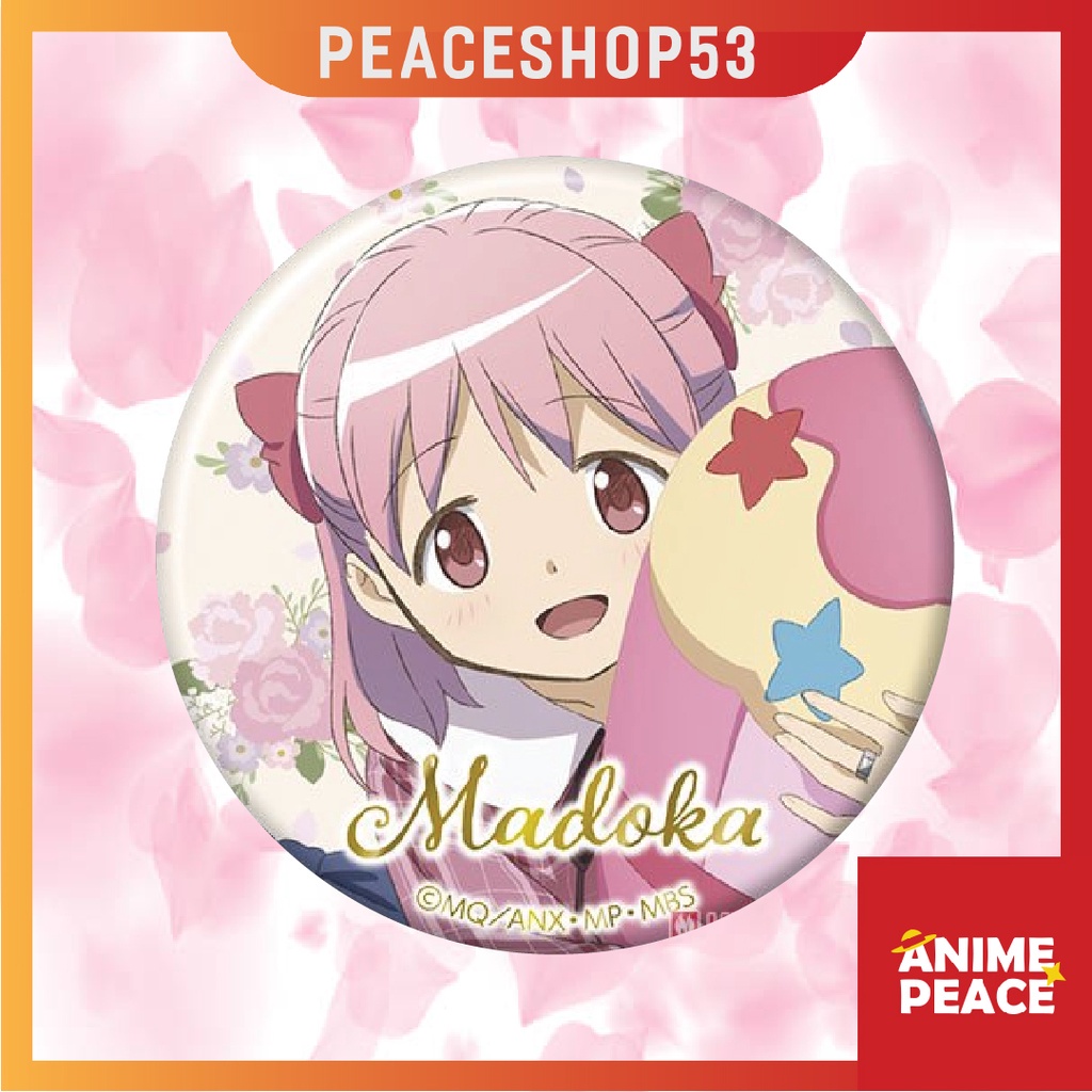 Huy hiệu Mahou Shoujo Madoka Magica  Lấp Lánh Huy Hiệu Anime Mahou Shoujo Madoka Magica Ver 2 HH48
