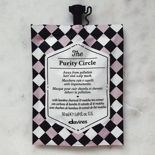 Mặt nạ thải độc cho da đầu Davines THE PURITY CIRCLE 50ml ( New 2023 )