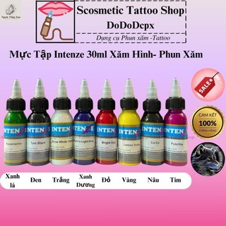 Mực xăm hình đẹp 💗freeship💗mực xăm hình mini-mực tattoo trên da giả-30ml