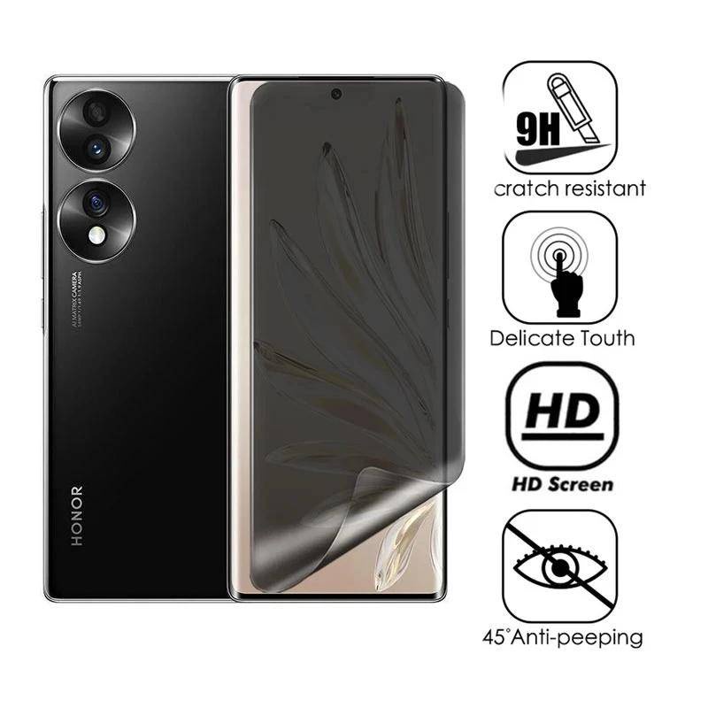 HonorX5Plus HonorX9b HonorX8b HonorX6a X 9b 8b 7b 6a 1-2 Chiếc 9D Chống Gián Điệp Riêng Tư Hydrogel 