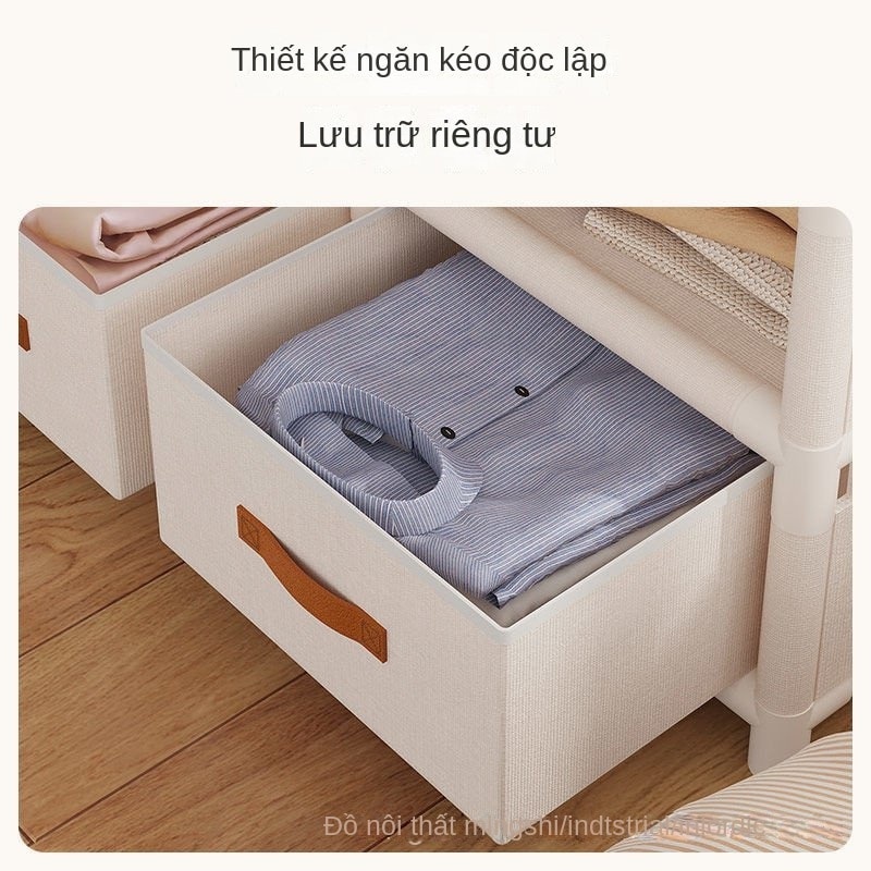 Tủ Quần Áo Tủ Vải đựng quần áo Khung Thép 3D Nhỏ Gọn 1 Buồng Giá Rẻ | BigBuy360 - bigbuy360.vn