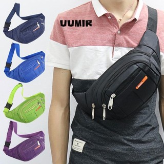 UUMIR Túi Đeo Hông Bằng Nylon Chống Nước Nhiều Màu Sắc Thời Trang